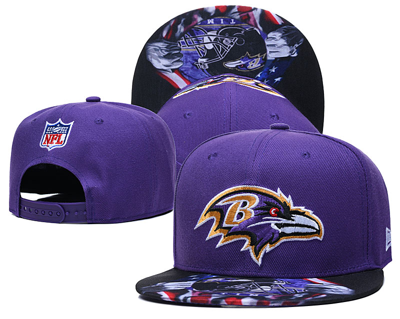 2021 NFL Baltimore Ravens #14 hat GSMY->nfl hats->Sports Caps